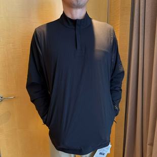 lululemon windproof 男士高尔夫套头夹克