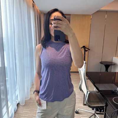 lululemon keyhole lightweight yoga tank 瑜伽运动背心