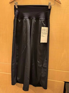 lululemon wide leg side-wrap HR crop 女士阔腿休闲裤