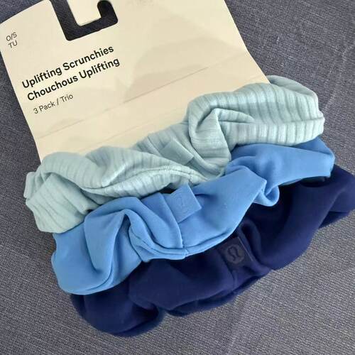 lululemon蝴蝶结发圈三色