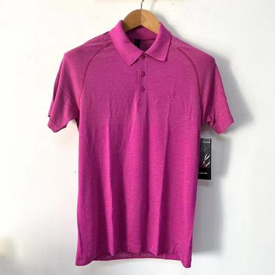 lululemon夏季短袖休闲polo衫