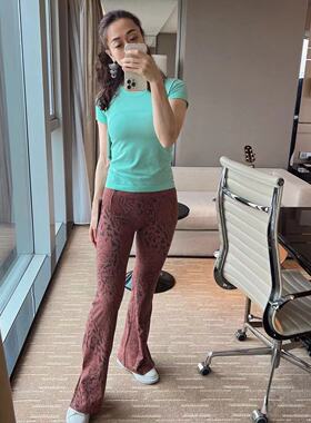 Lululemon Groove HR Split-Hem Flare*Nulu Jaq 休闲运动阔腿裤