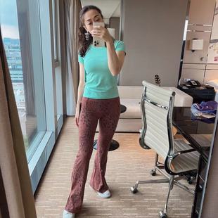 Lululemon Groove HR Split-Hem Flare*Nulu Jaq 休闲运动阔腿裤