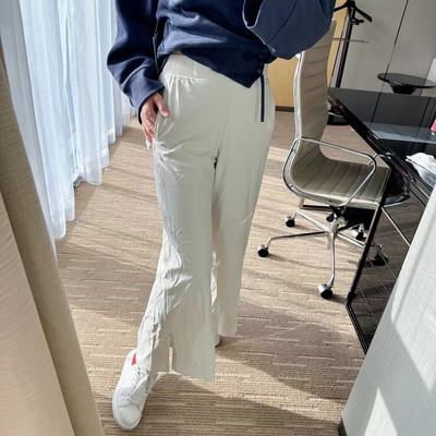 Lululemon长裤阔腿高腰