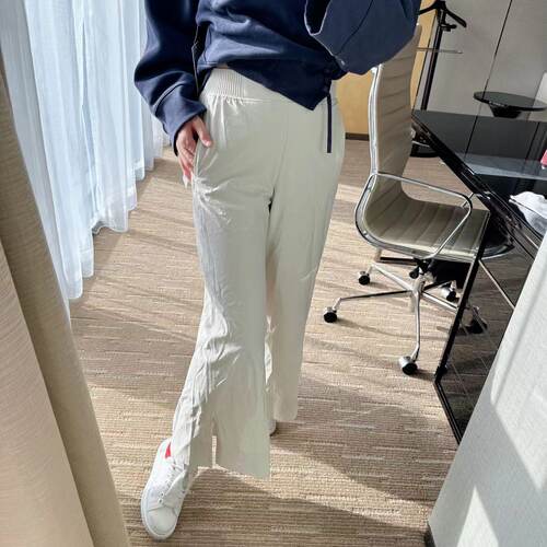 Lululemon长裤阔腿高腰