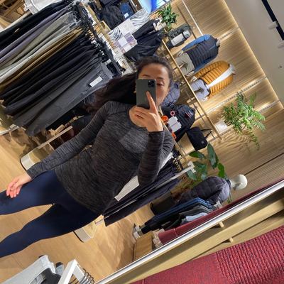 瑜伽运动长袖lululemon