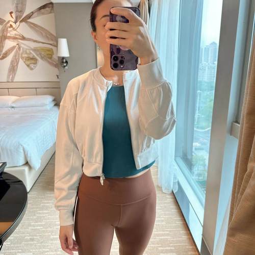 lululemon女士短款夹克外套