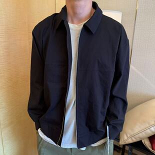 lululemon cotton twill 男士棉混纺斜纹拉链夹克