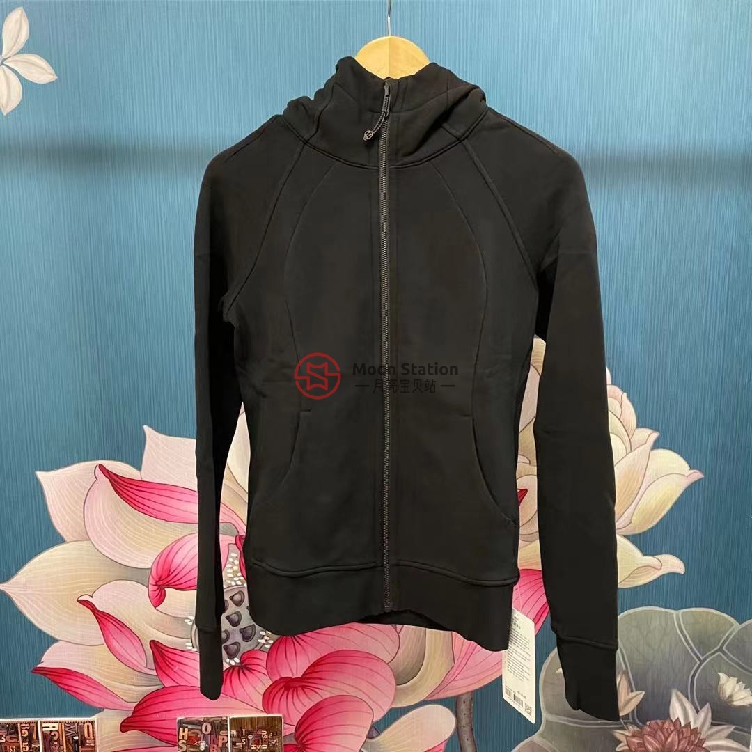 lululemon经典款连帽加绒外套