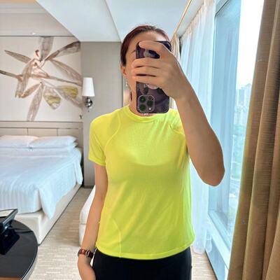 lululemon运动T恤徒步系列