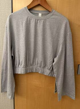 lululemon  soft  jersey 女士宽松款圆领套头针织衫