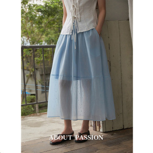 抽绳花苞蝴蝶结半身裙 About Passion