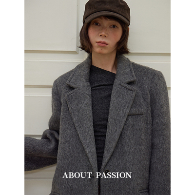 About Passion · 冬季加厚羊毛西装外套