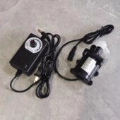 12V直流无刷水泵智能控制自动启停防干烧排水泵5米高扬程