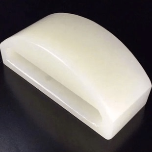 新疆正品和田玉白玉皮带扣男款腰带扣珠宝玉石玉器