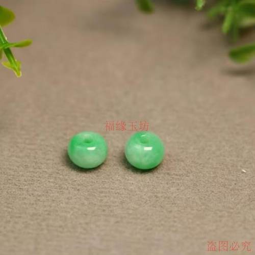 玉器干青铁龙生翡翠平安扣