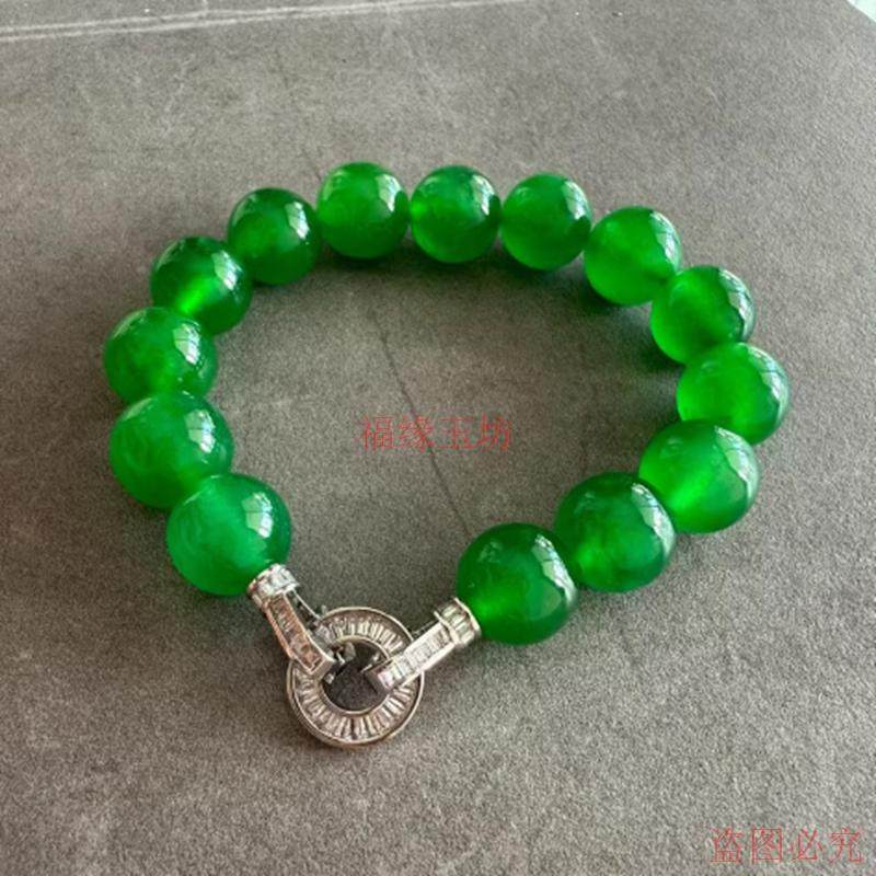 高品质缅珠手串高级感