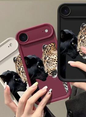 新款黑豹花豹适用苹果17手机壳iphone1614欧美15promax新款13软壳