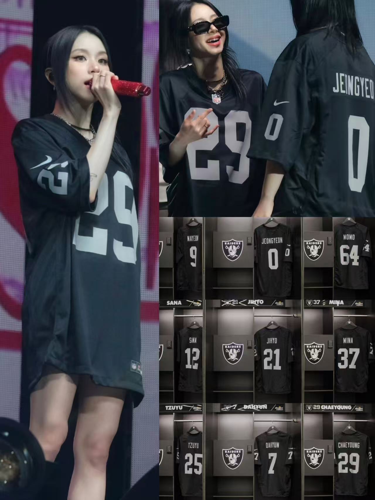 twice同款橄榄球衣突袭者男女同款短袖橄榄球服sana平井桃名井南