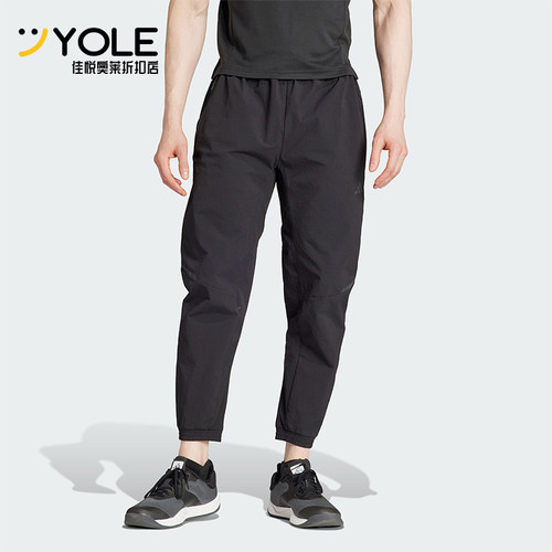 阿迪达斯男士运动健身裤