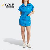 女子运动短袖 三叶草新款 连衣裙IB5790 阿迪达斯正品 Adidas