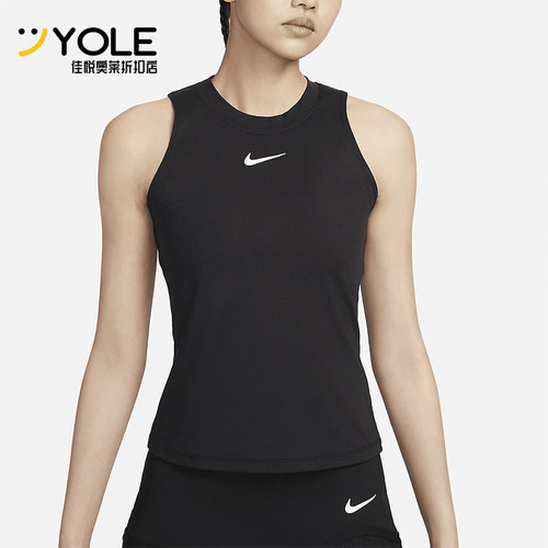 耐克女士网球运动背心运动T恤
