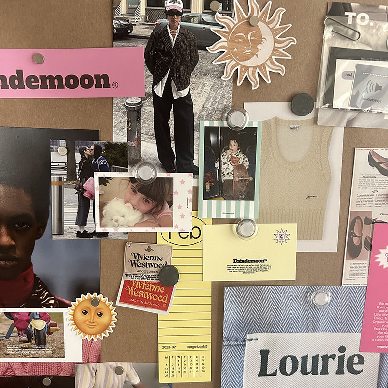 韩国dain de moon 贴纸包拍立得卡片ins热销手帐装饰 拼贴人物