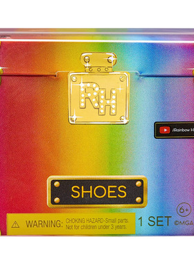 Rainbow High彩虹高时尚女孩手提包开箱盲盒玩具Handbag美国正品