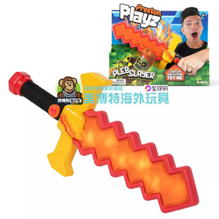 PrestonPlayz 美国正品毛绒盲盒玩具YouTube游戏2026普雷斯顿