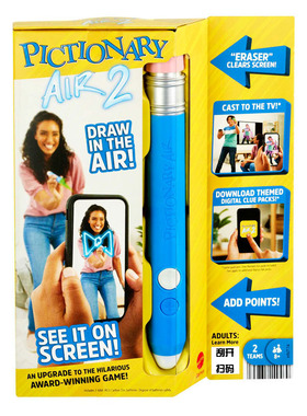 Pictionary Air 2.0 新款家庭画笔桌面游戏手机空中猜画彩词看图
