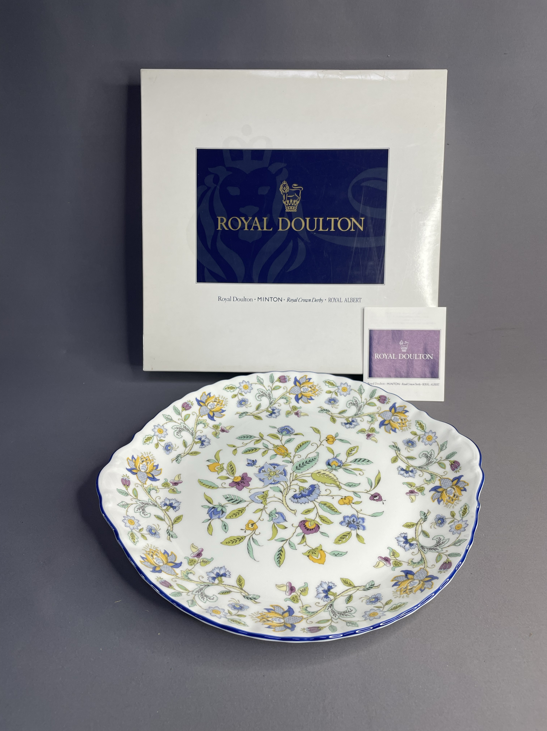 日本进口瓷器全新正品英国明顿minton哈顿庄园系列西餐盘