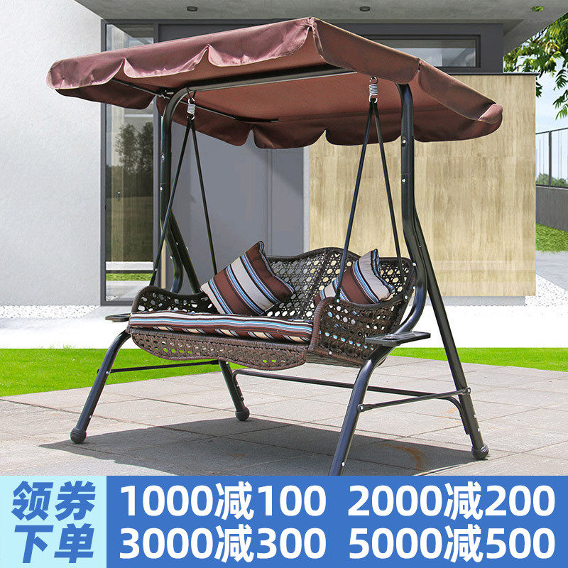 户外秋千吊椅吊篮椅子室内藤椅阳台家用双人摇摇椅庭院花园摇篮椅在类目 住宅家具, 户外/庭院家具, 户外秋千中 - 来自Buy2taobao.com提供专业的淘宝代购服务