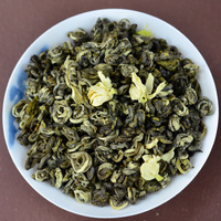 茉莉花茶2020新茶浓香型 散装茶叶雪花螺曲茶罐装花茶礼盒装500g
