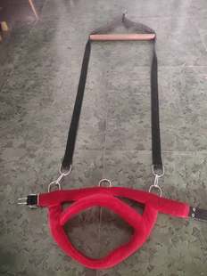 比特犬脖套项圈脖圈背带斗狗训练装备跑步机用品背带拖带猛犬包邮