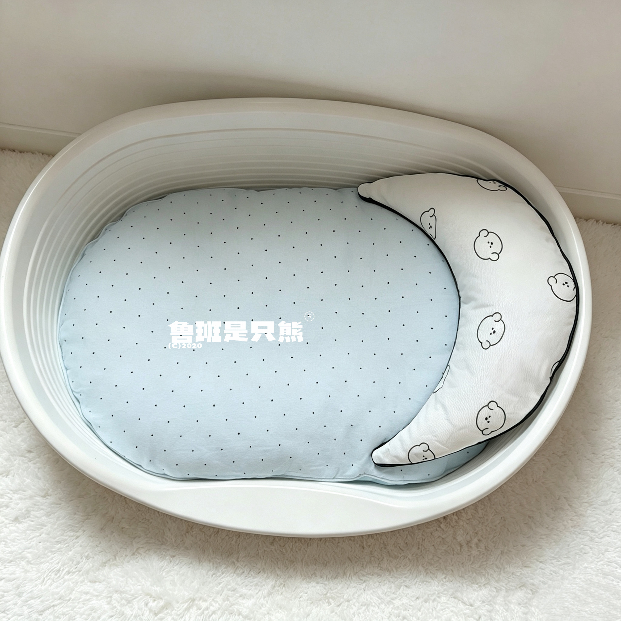 【全棉双层纱】鲁班家可拆洗宠物垫飞宝定制狗窝垫四季款轻薄透气