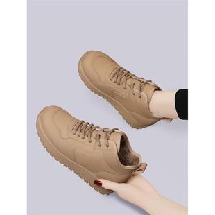 高帮棉鞋女款加绒加厚冬季旅游鞋秋冬款女鞋2025新款运动休闲板鞋