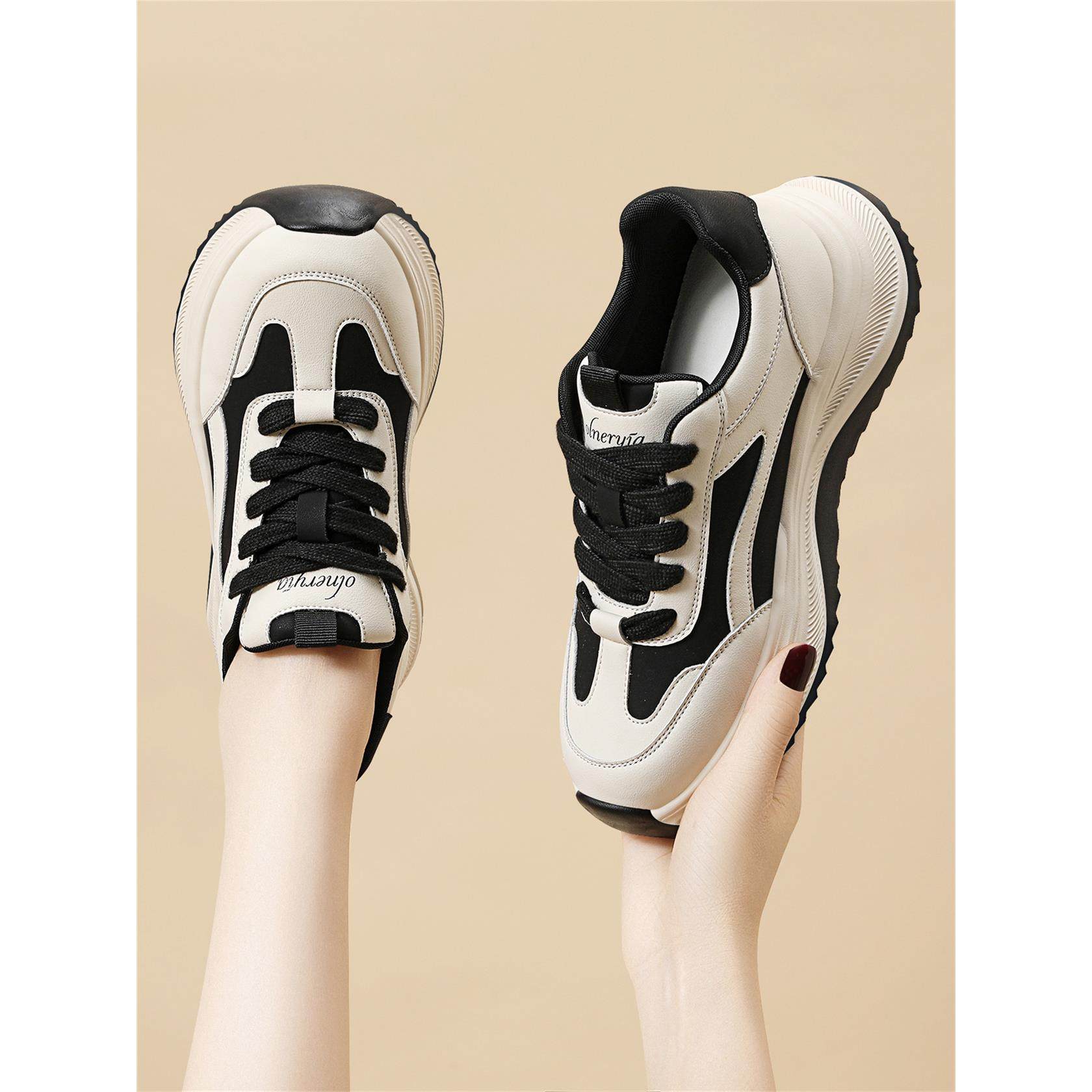 踩屎感爆款老爹鞋女2025新款春秋季跑步休闲鞋网面透气厚底运动鞋,女鞋,老爹鞋,淘宝优惠券,粉丝福利购,淘宝优惠卷