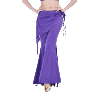 舞娘美国部落风肚皮舞裤子裤裙部落舞练习练功裤裙全棉腰裙部落裤