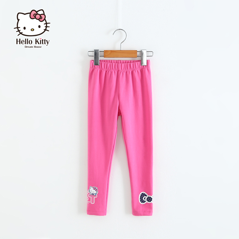 Pantalon fille HELLO KITTY K762163 en mélange - Ref 2063118 Image 2