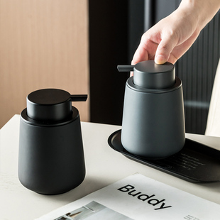 橡胶漆陶瓷起泡瓶洗发水沐浴露洗手液乳液按压瓶酒店民宿慕斯瓶子