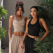 akiyo studio瑜伽背心V型紧身美背运动内衣跑步锻炼健身背