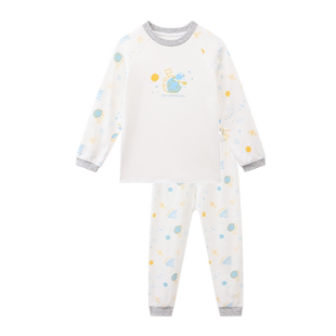 【5A抗菌】丽婴房新款儿童家居服女童长袖睡衣套装秋衣秋裤中大童