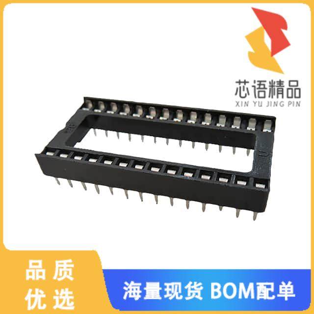 全新ICS-628-T原装(IC SOCKET, DIP, 28P 2.54MM PIT