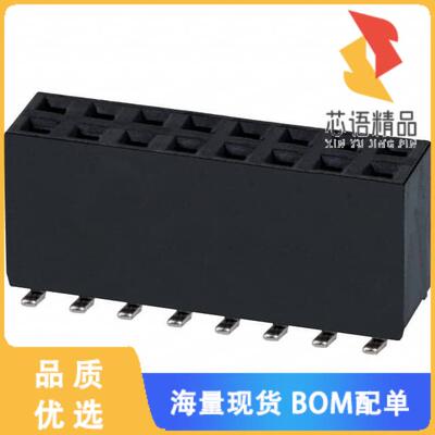 全新NPTC082KFMS-RC原装(CONN HDR 16POS 0.1 TIN SM