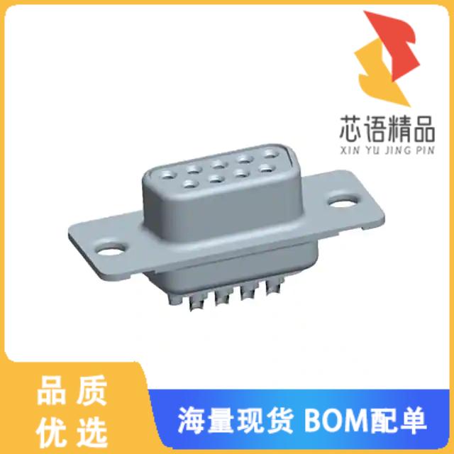 全新DEV09S064TLF原装(CONN D-SUB RCPT 9POS SLDR C