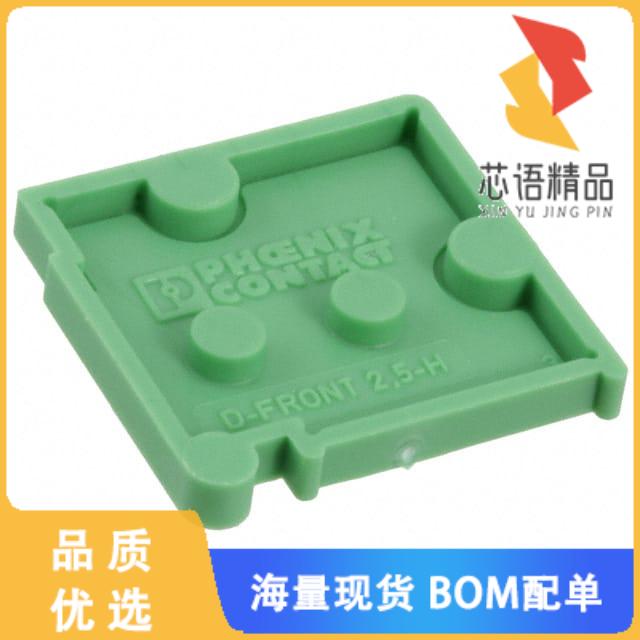 全新1700024原装(CONN TERM BLK END PLATE PANEL GN)正品