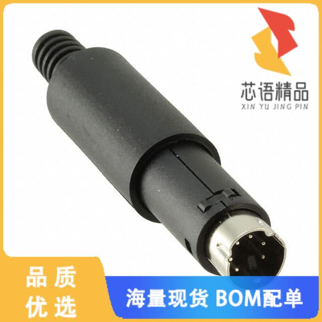 全新MD-60原装(CONN PLUG MALE MINI DIN 6P SLDR)正品