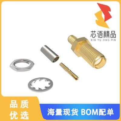 全新901-10850原装(SMA STRAIGHT CRIMP JACK RTK044