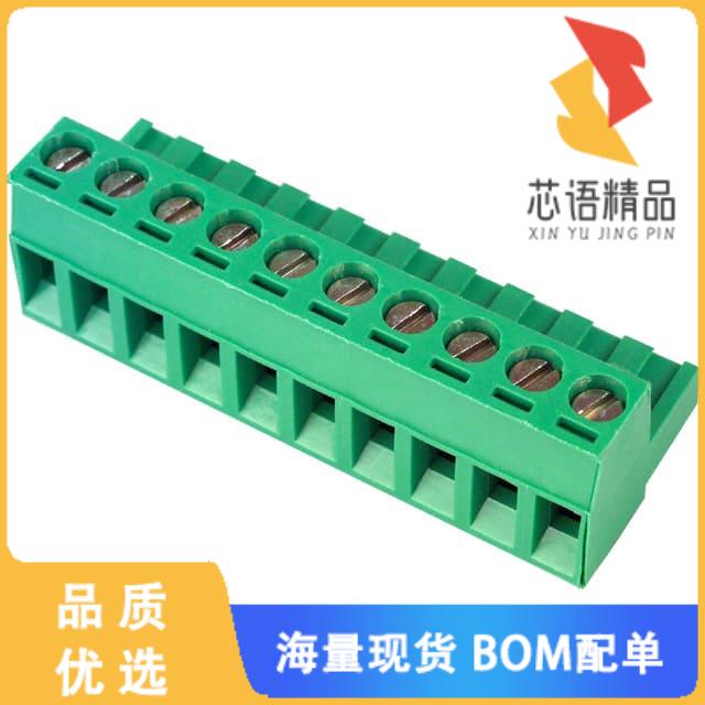 全新ED950/10原装(TERM B PLUG 10POS STR 5MM)正品