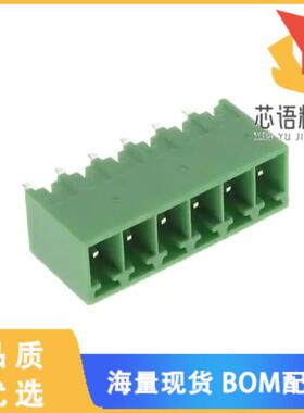 全新2351886-6原装(6POS TB HDR 180 DEG PITCH 3.5